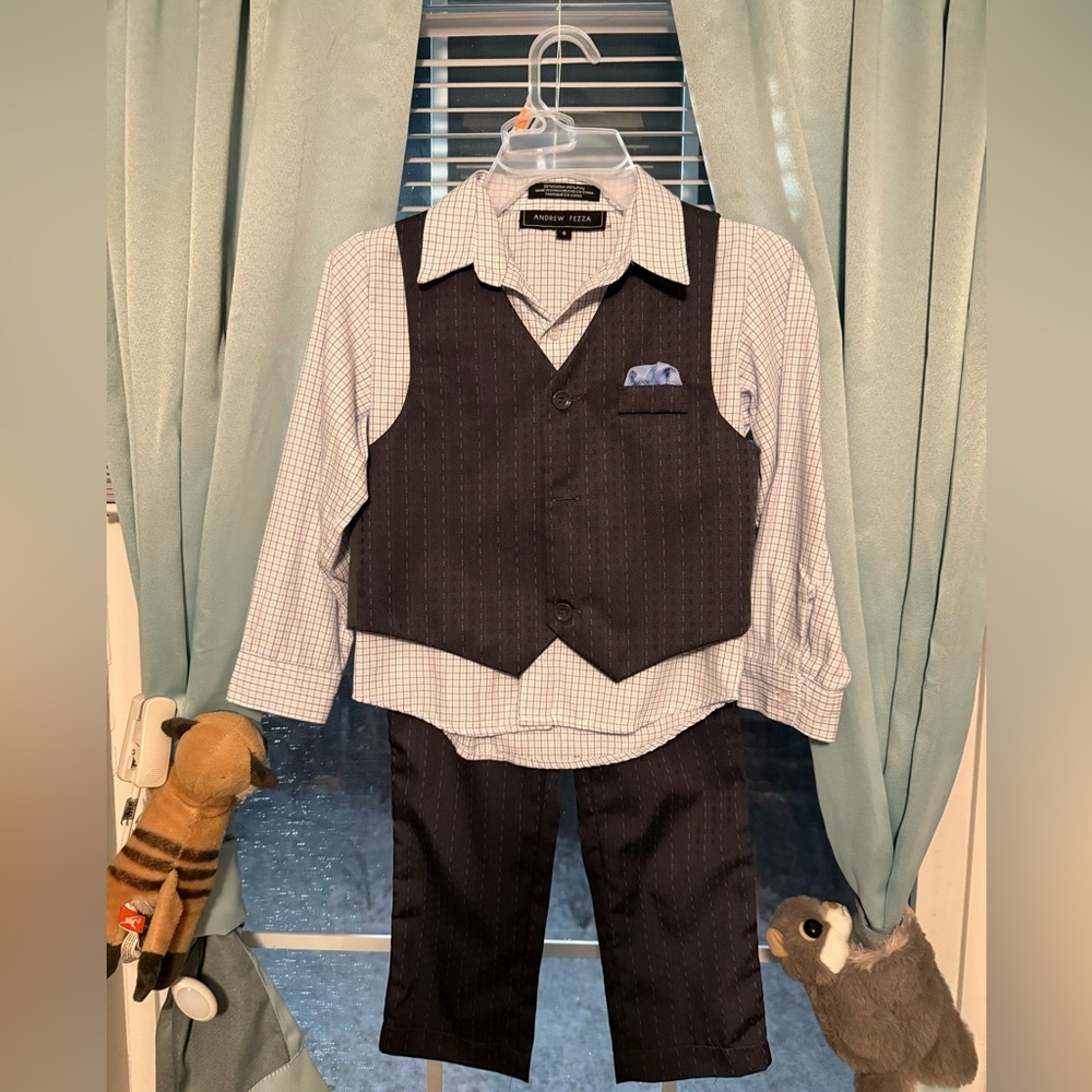 Andrew Fezza Vest Suit Set